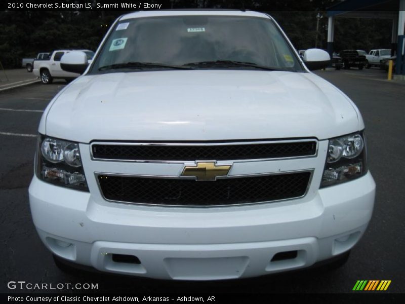 Summit White / Ebony 2010 Chevrolet Suburban LS