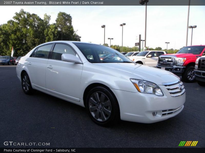 Blizzard White Pearl / Dark Charcoal 2007 Toyota Avalon Touring