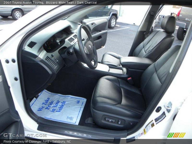 Blizzard White Pearl / Dark Charcoal 2007 Toyota Avalon Touring