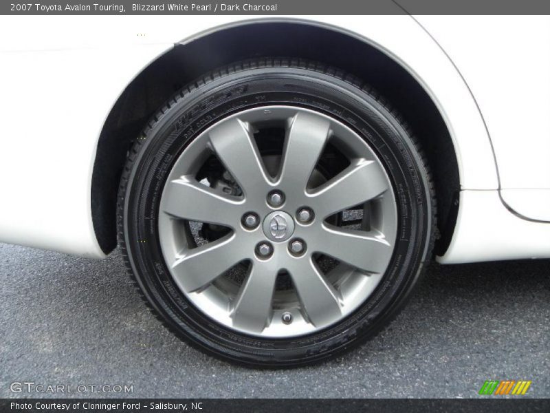 Blizzard White Pearl / Dark Charcoal 2007 Toyota Avalon Touring