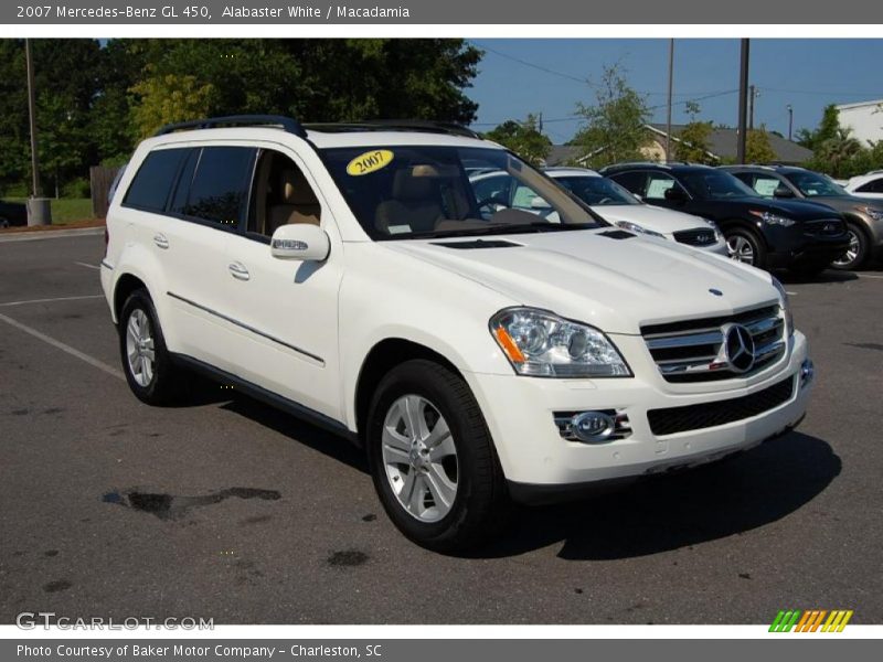 Alabaster White / Macadamia 2007 Mercedes-Benz GL 450