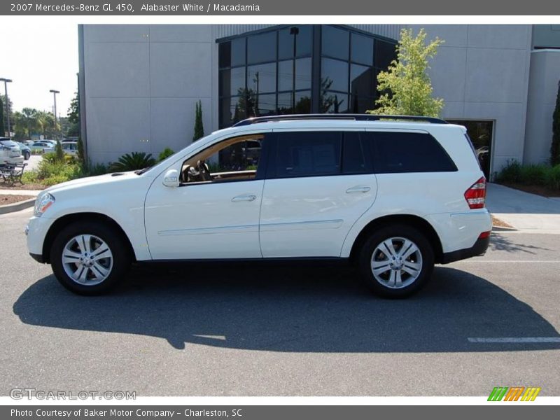 Alabaster White / Macadamia 2007 Mercedes-Benz GL 450