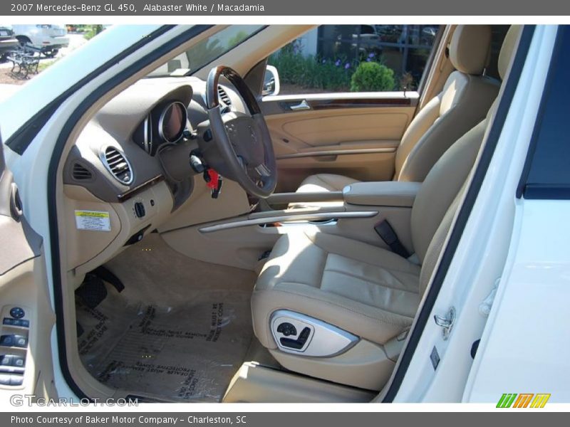 Alabaster White / Macadamia 2007 Mercedes-Benz GL 450
