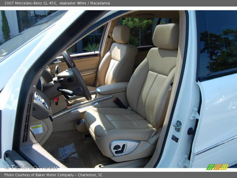 Alabaster White / Macadamia 2007 Mercedes-Benz GL 450