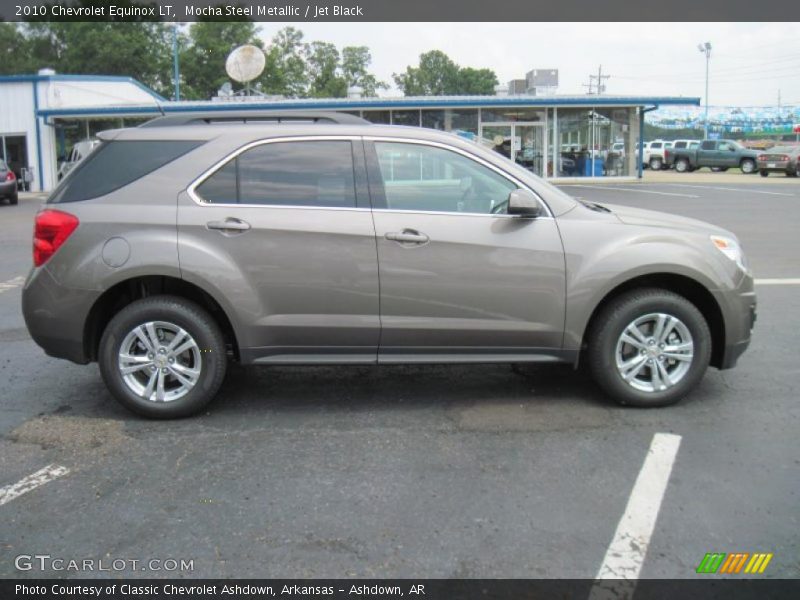 Mocha Steel Metallic / Jet Black 2010 Chevrolet Equinox LT