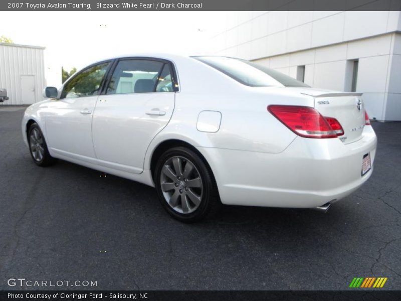 Blizzard White Pearl / Dark Charcoal 2007 Toyota Avalon Touring