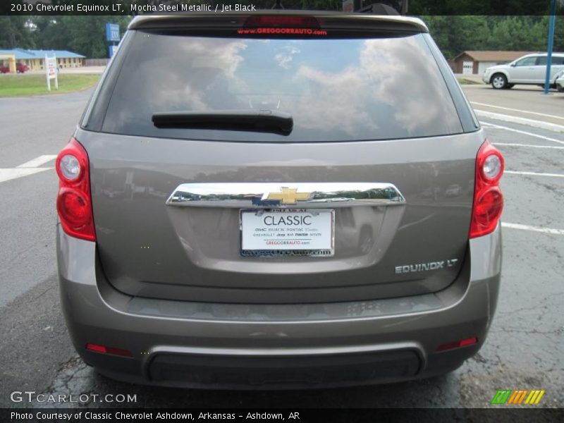 Mocha Steel Metallic / Jet Black 2010 Chevrolet Equinox LT