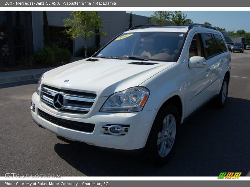Alabaster White / Macadamia 2007 Mercedes-Benz GL 450