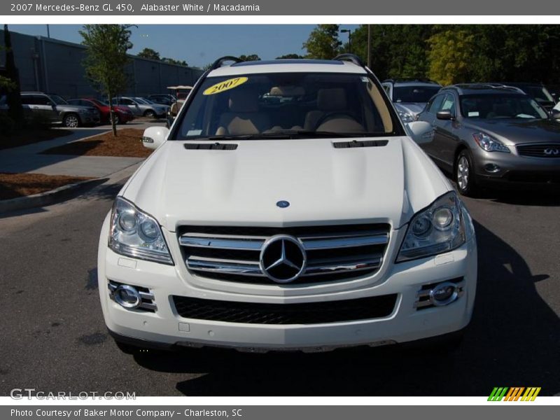 Alabaster White / Macadamia 2007 Mercedes-Benz GL 450