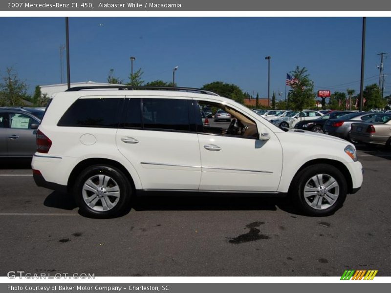 Alabaster White / Macadamia 2007 Mercedes-Benz GL 450