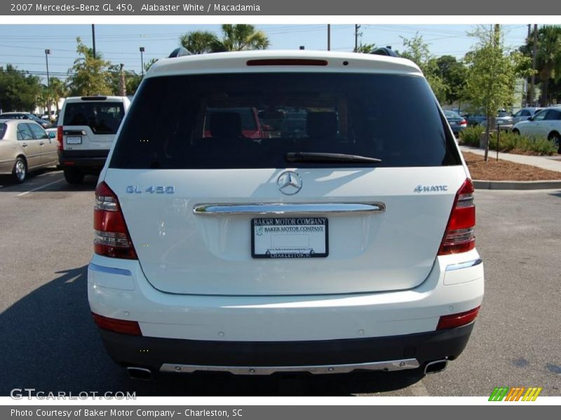 Alabaster White / Macadamia 2007 Mercedes-Benz GL 450