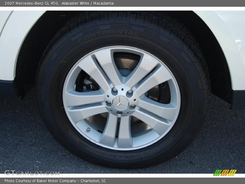 Alabaster White / Macadamia 2007 Mercedes-Benz GL 450