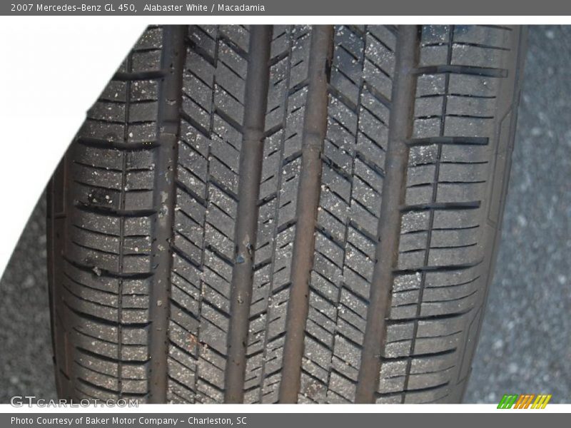 Alabaster White / Macadamia 2007 Mercedes-Benz GL 450