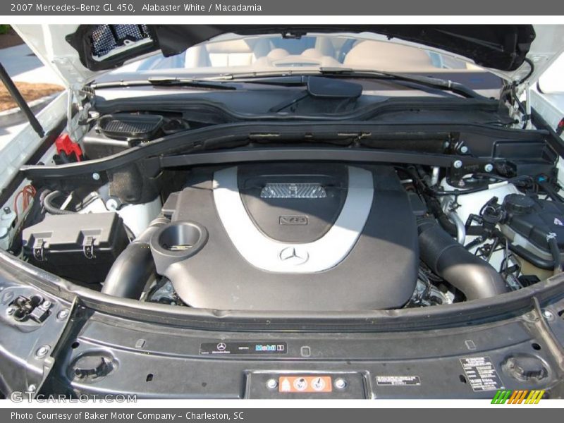 Alabaster White / Macadamia 2007 Mercedes-Benz GL 450