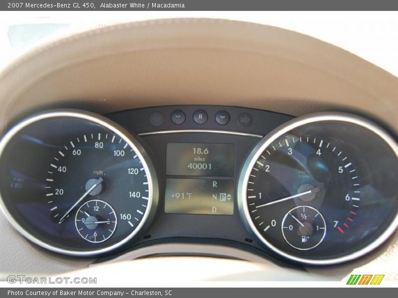 Alabaster White / Macadamia 2007 Mercedes-Benz GL 450