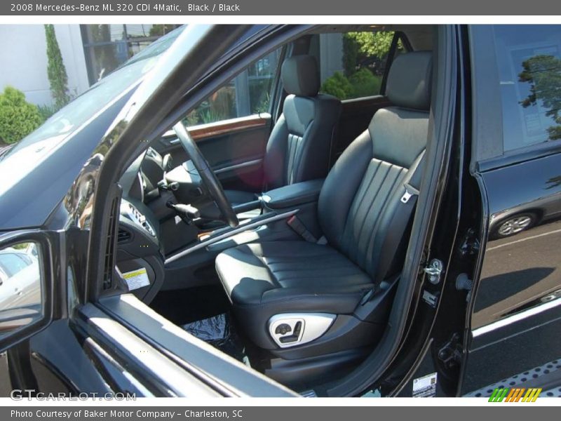 Black / Black 2008 Mercedes-Benz ML 320 CDI 4Matic