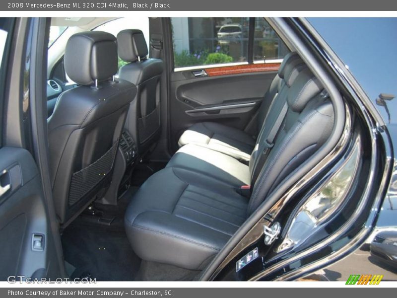 Black / Black 2008 Mercedes-Benz ML 320 CDI 4Matic