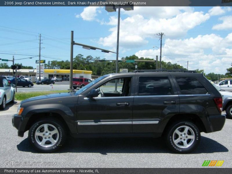 Dark Khaki Pearl / Dark Khaki/Light Graystone 2006 Jeep Grand Cherokee Limited