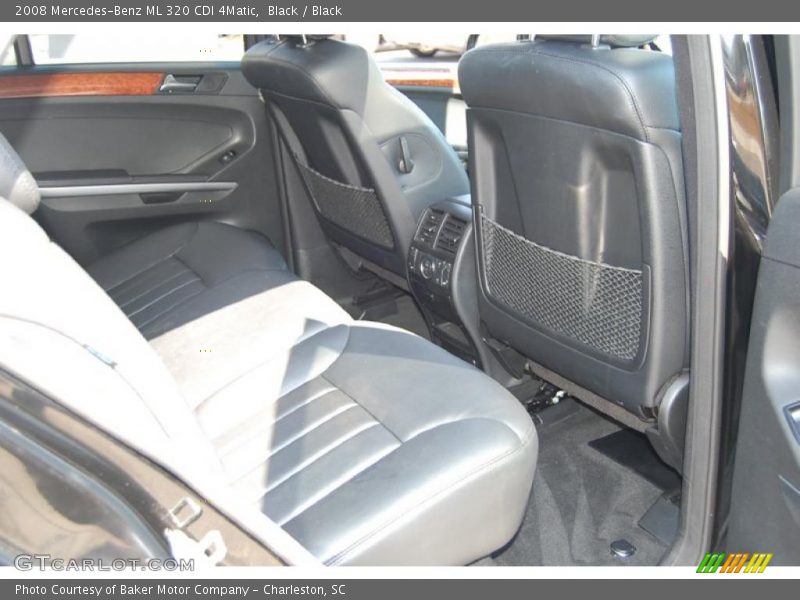 Black / Black 2008 Mercedes-Benz ML 320 CDI 4Matic