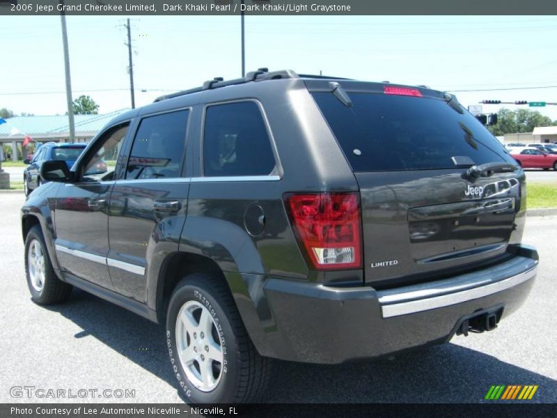 Dark Khaki Pearl / Dark Khaki/Light Graystone 2006 Jeep Grand Cherokee Limited