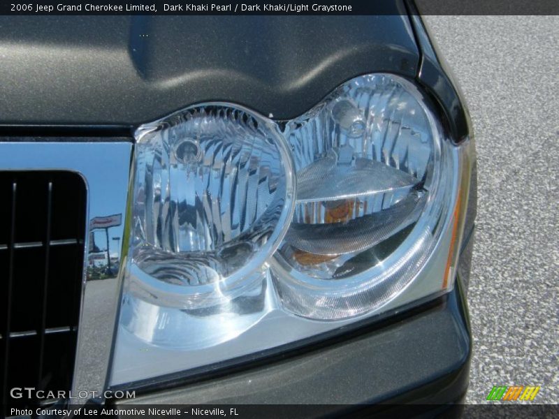 Dark Khaki Pearl / Dark Khaki/Light Graystone 2006 Jeep Grand Cherokee Limited