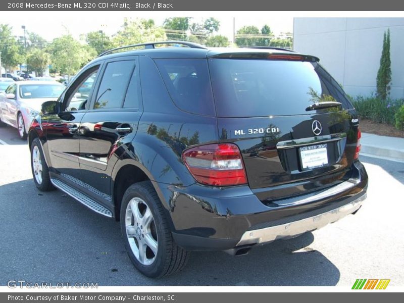 Black / Black 2008 Mercedes-Benz ML 320 CDI 4Matic