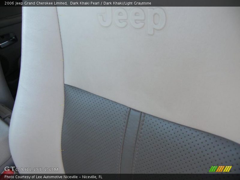 Dark Khaki Pearl / Dark Khaki/Light Graystone 2006 Jeep Grand Cherokee Limited