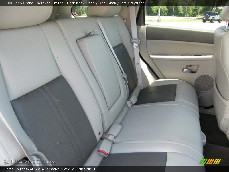 Dark Khaki Pearl / Dark Khaki/Light Graystone 2006 Jeep Grand Cherokee Limited