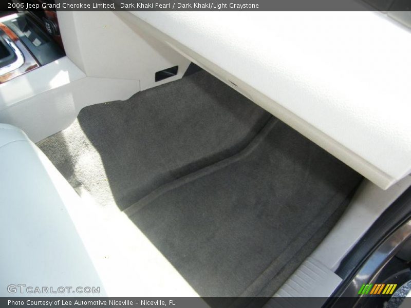 Dark Khaki Pearl / Dark Khaki/Light Graystone 2006 Jeep Grand Cherokee Limited