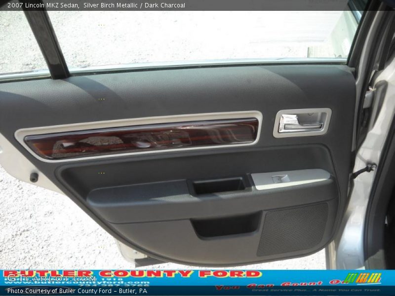 Silver Birch Metallic / Dark Charcoal 2007 Lincoln MKZ Sedan