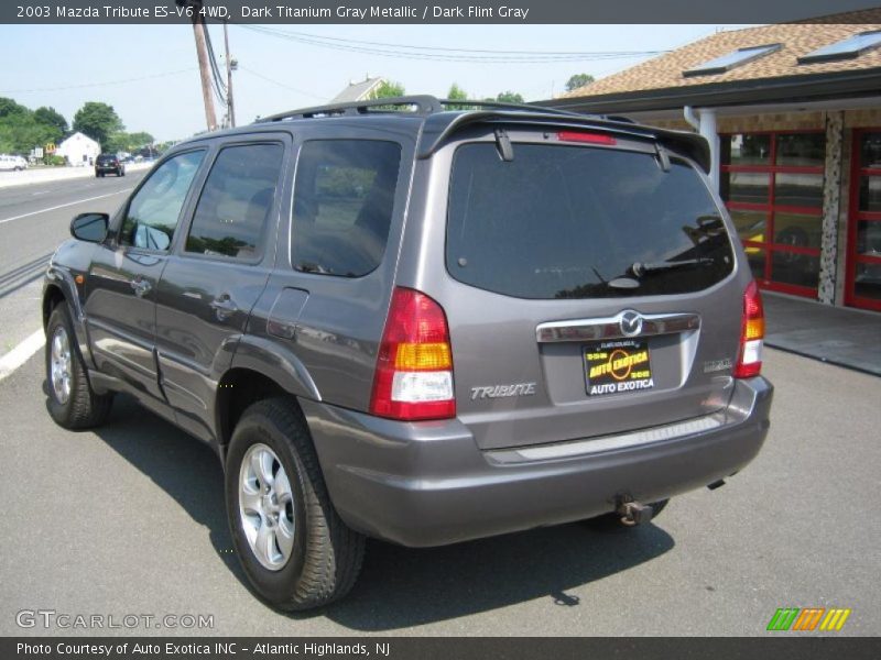 Dark Titanium Gray Metallic / Dark Flint Gray 2003 Mazda Tribute ES-V6 4WD