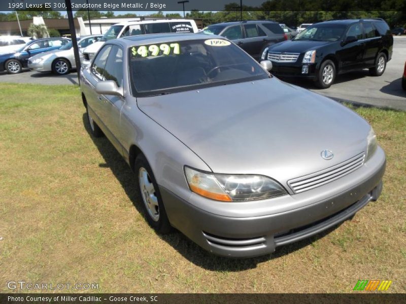 Sandstone Beige Metallic / Beige 1995 Lexus ES 300
