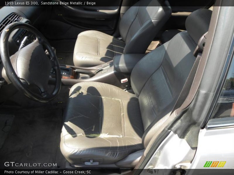 Sandstone Beige Metallic / Beige 1995 Lexus ES 300
