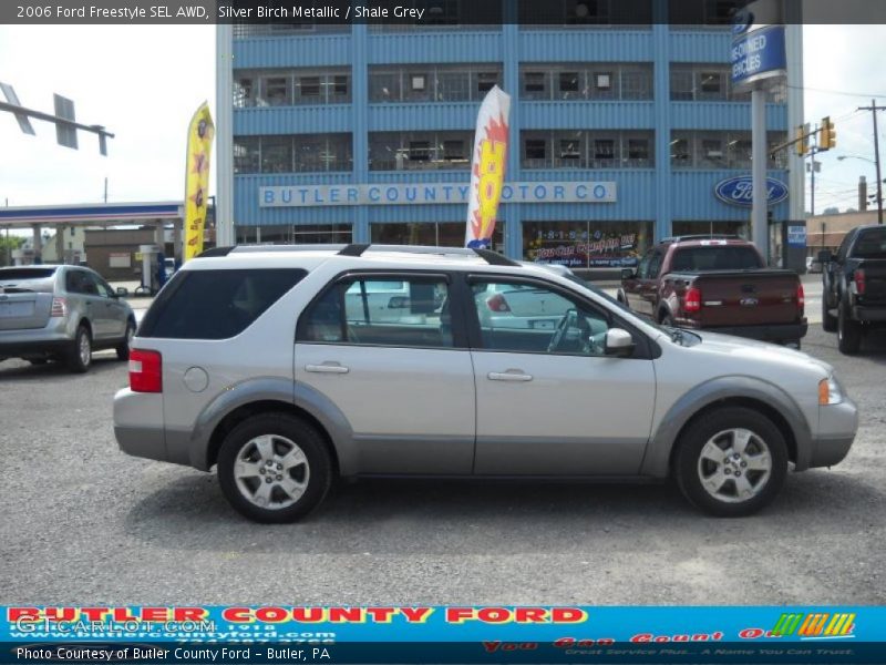 Silver Birch Metallic / Shale Grey 2006 Ford Freestyle SEL AWD