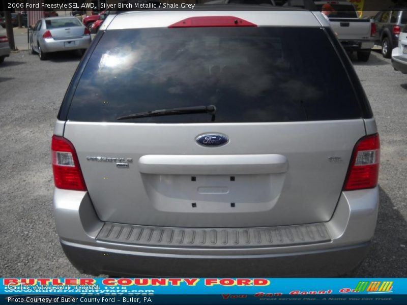 Silver Birch Metallic / Shale Grey 2006 Ford Freestyle SEL AWD