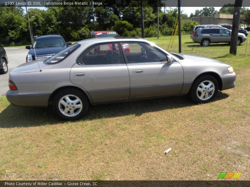 Sandstone Beige Metallic / Beige 1995 Lexus ES 300
