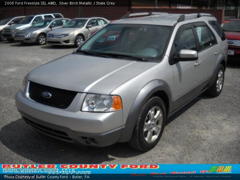 Silver Birch Metallic / Shale Grey 2006 Ford Freestyle SEL AWD