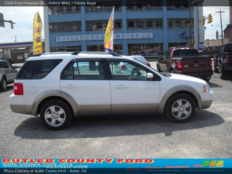 Oxford White / Pebble Beige 2006 Ford Freestyle SEL