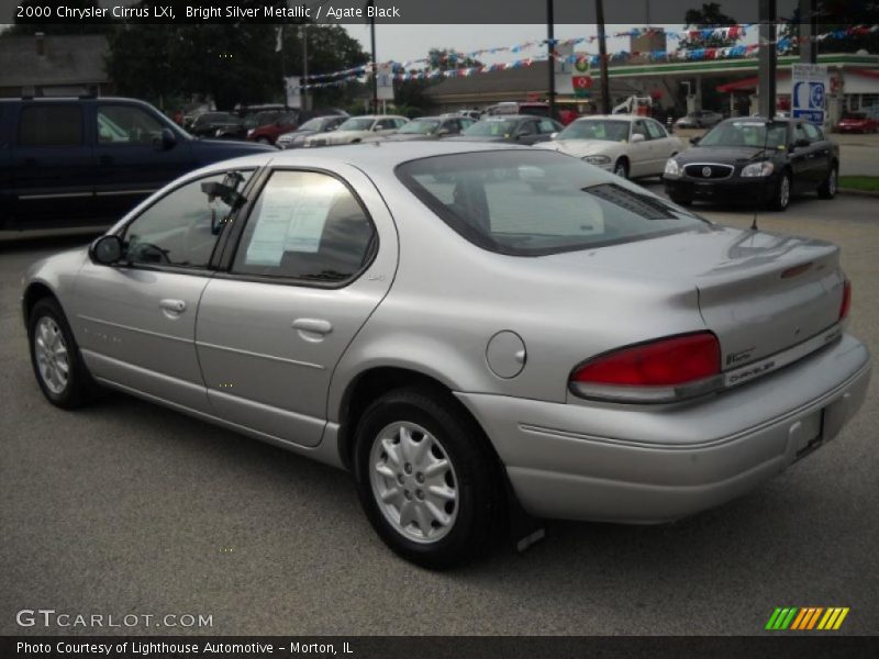 Bright Silver Metallic / Agate Black 2000 Chrysler Cirrus LXi