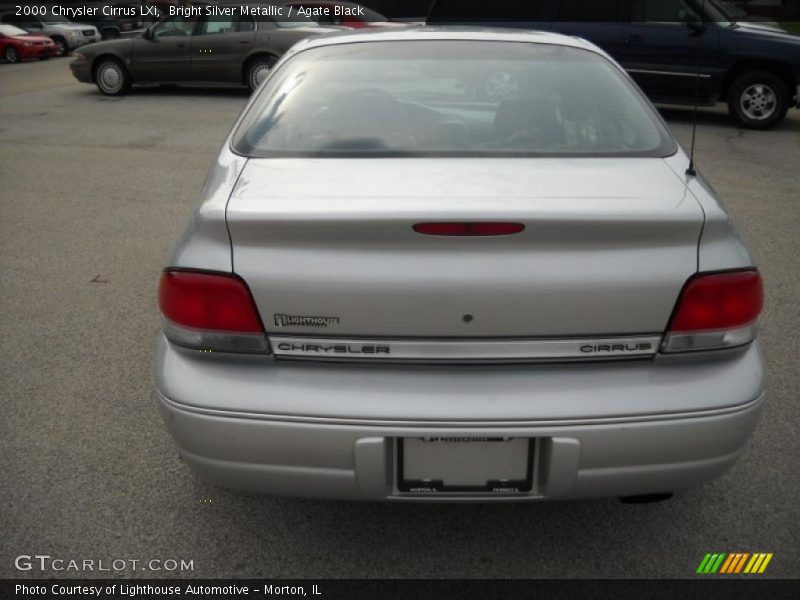 Bright Silver Metallic / Agate Black 2000 Chrysler Cirrus LXi