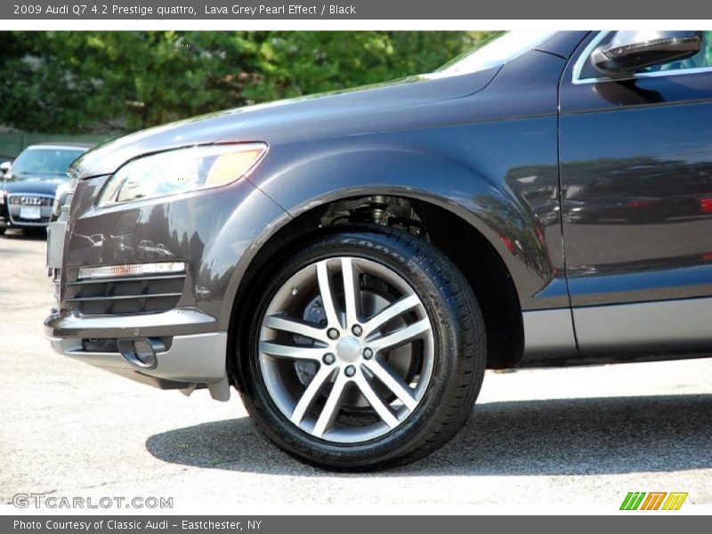 Lava Grey Pearl Effect / Black 2009 Audi Q7 4.2 Prestige quattro