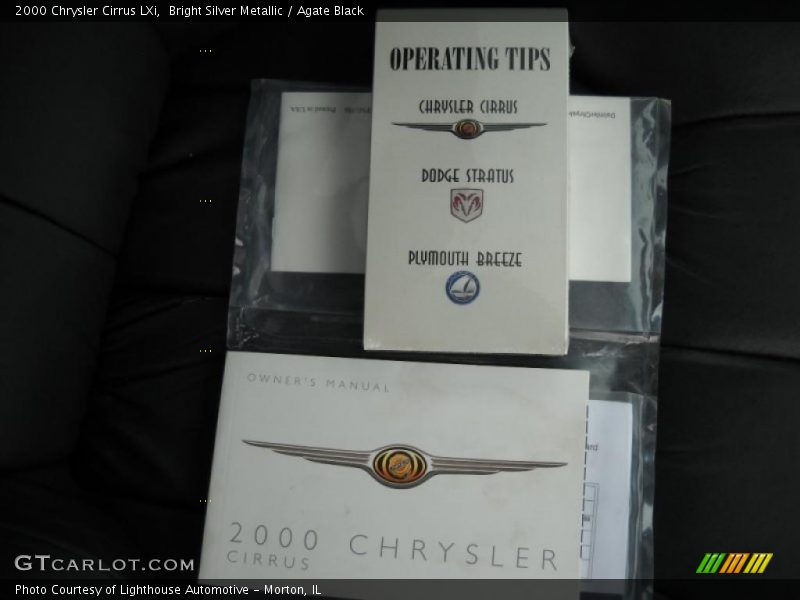 Bright Silver Metallic / Agate Black 2000 Chrysler Cirrus LXi