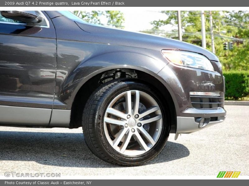 Lava Grey Pearl Effect / Black 2009 Audi Q7 4.2 Prestige quattro