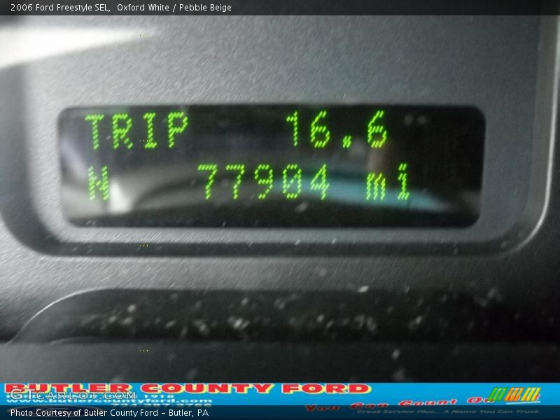 Oxford White / Pebble Beige 2006 Ford Freestyle SEL