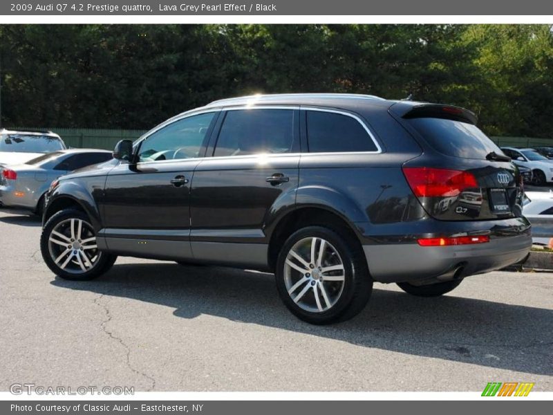 Lava Grey Pearl Effect / Black 2009 Audi Q7 4.2 Prestige quattro