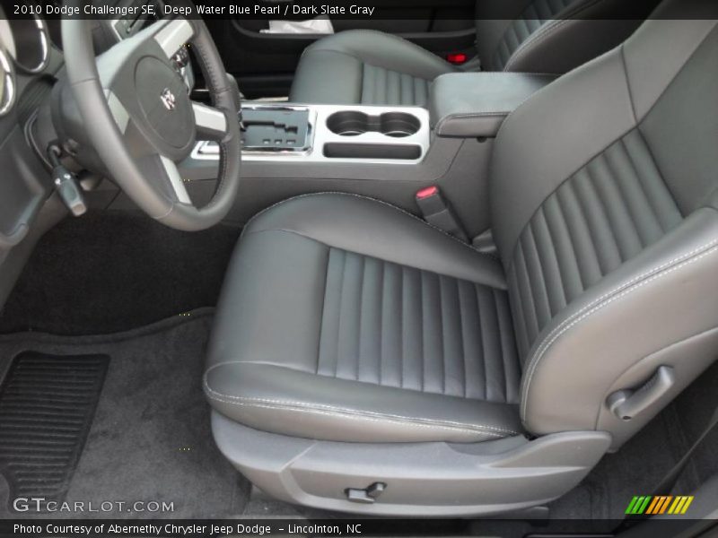 Deep Water Blue Pearl / Dark Slate Gray 2010 Dodge Challenger SE
