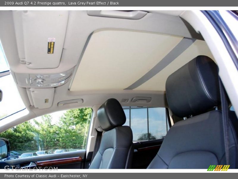 Lava Grey Pearl Effect / Black 2009 Audi Q7 4.2 Prestige quattro