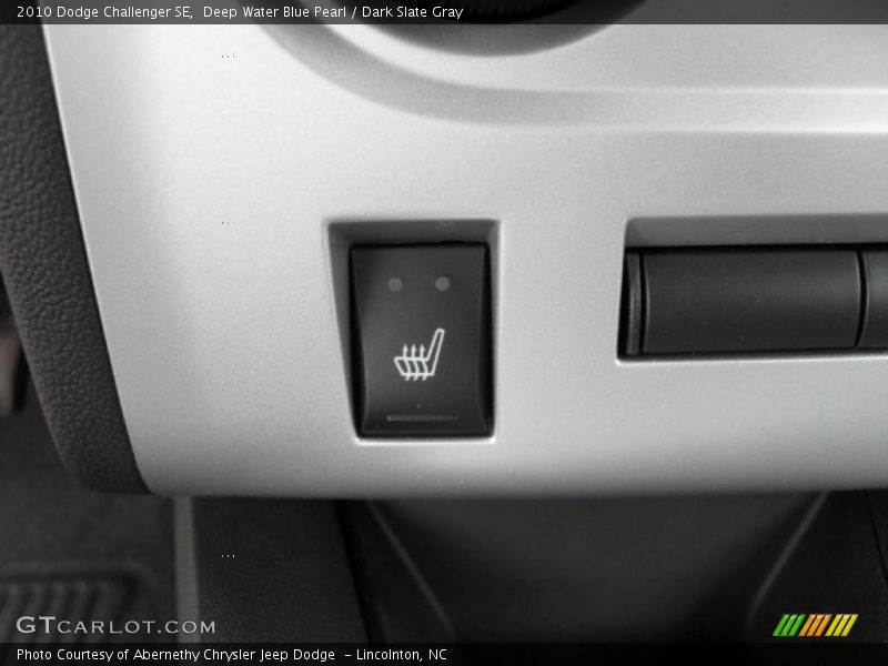 Deep Water Blue Pearl / Dark Slate Gray 2010 Dodge Challenger SE