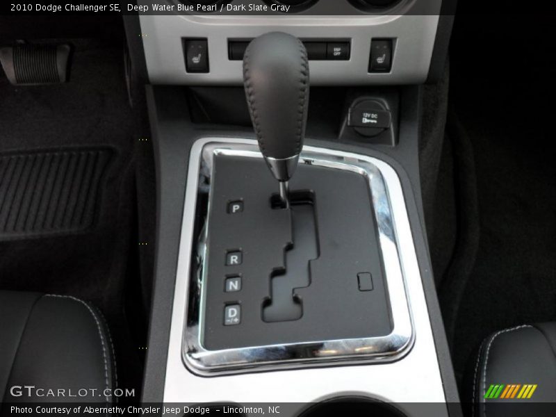 Deep Water Blue Pearl / Dark Slate Gray 2010 Dodge Challenger SE