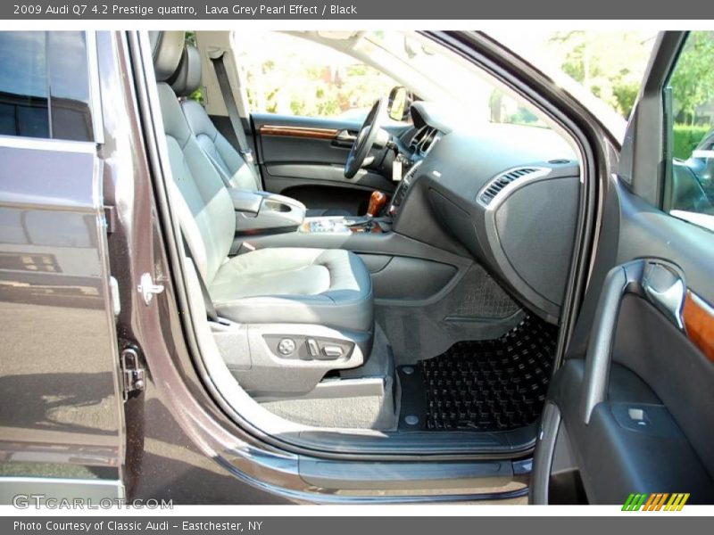 Lava Grey Pearl Effect / Black 2009 Audi Q7 4.2 Prestige quattro